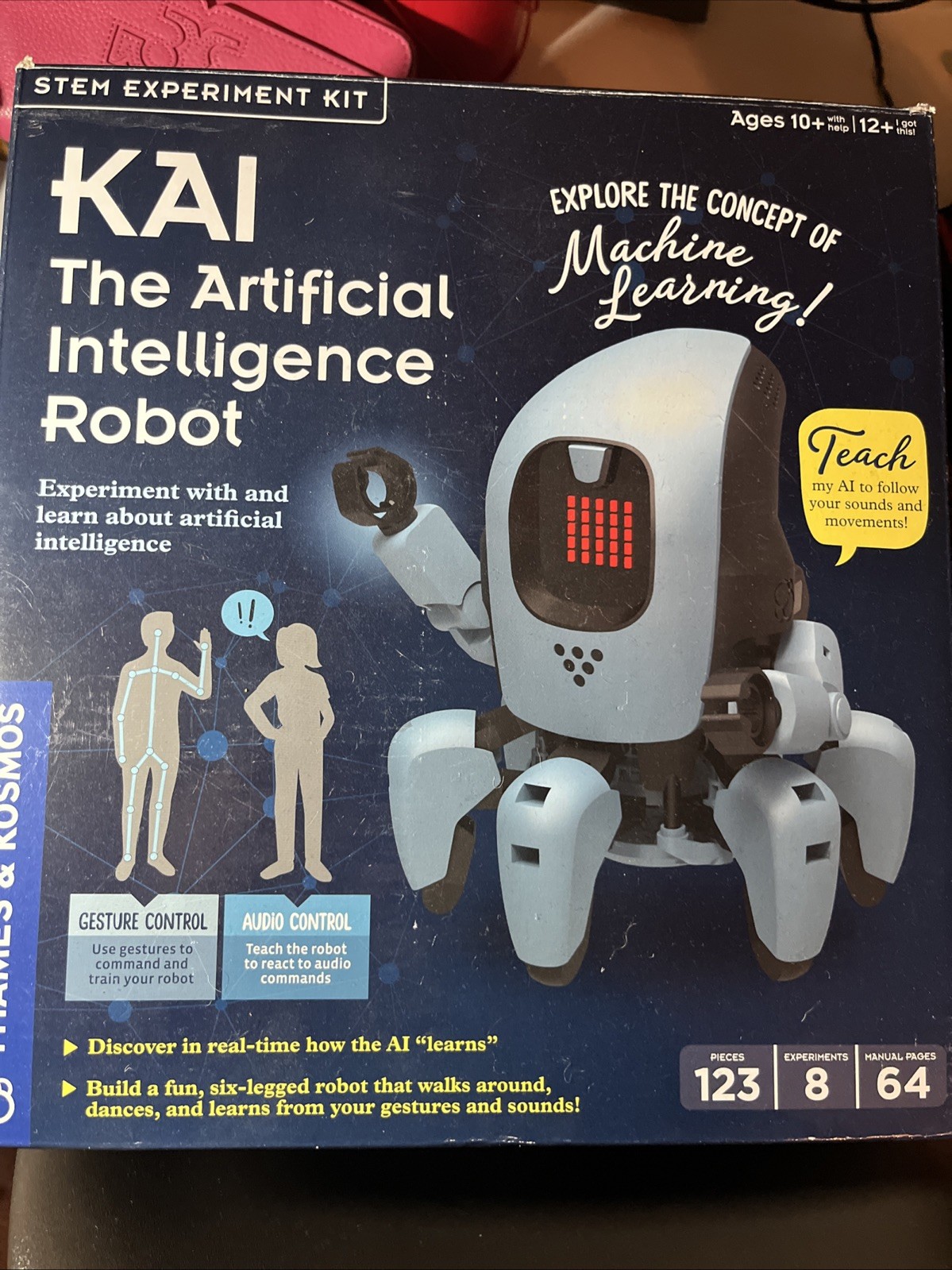 Thames And Kosmos Kai Artificial Intelligence Robot NEW Teach AI to Follow You!