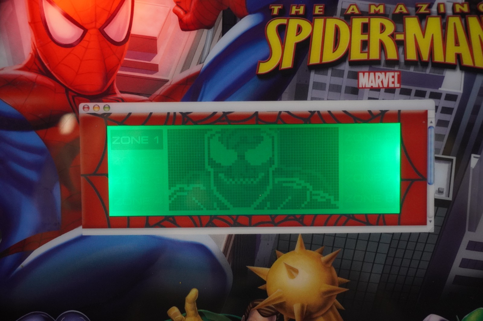 Vintage 2007 Marvel The Amazing Spider-Man Electronic Learning Laptop Toy Works