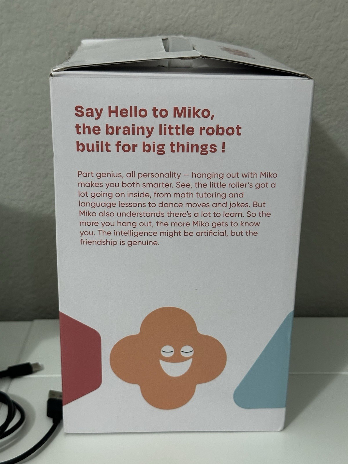 Miko 3: Ai-Powered Smart Robot for Kids – STEM Learning & Educational Robot Blue