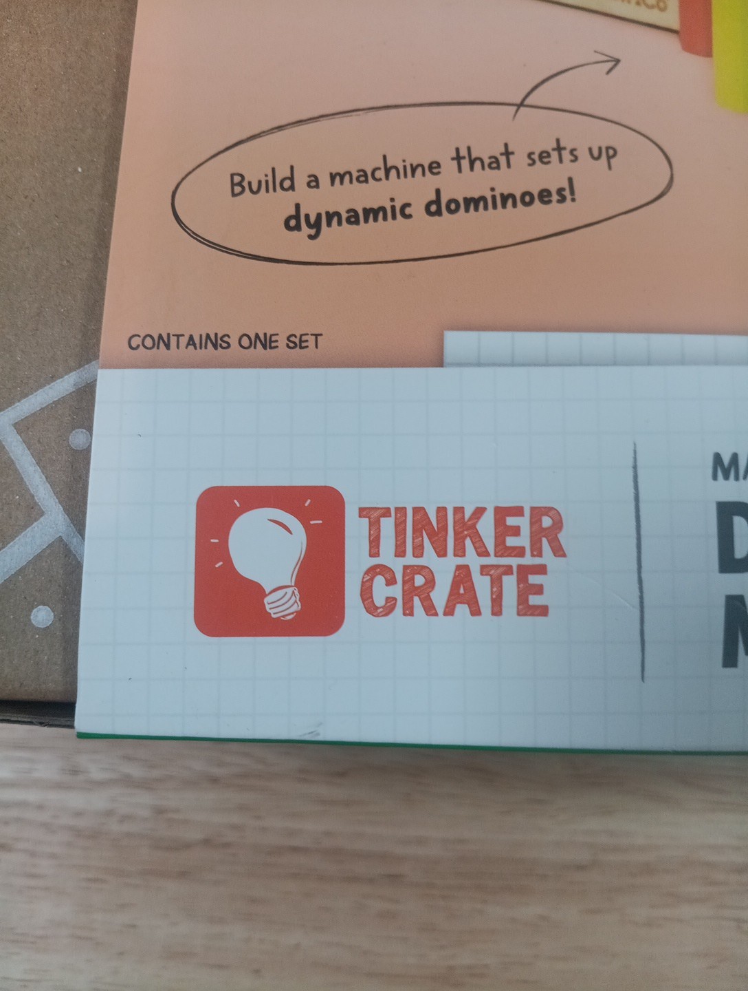 Kiwi Co Tinker Crate Domino Machine, Explore Stem And Learn Engineering New