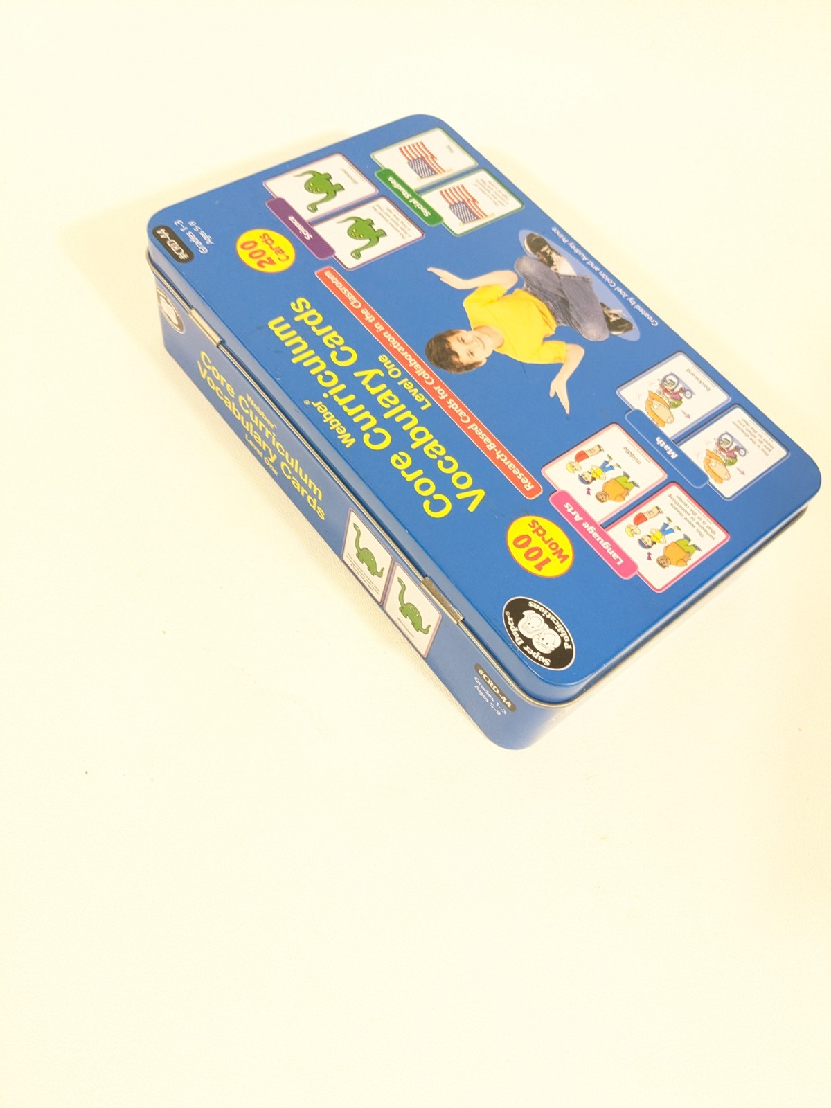 Webber Core Curriculum Vocabulary Cards Level 1 CRD-44 Grades 1 Cards Hole Punch