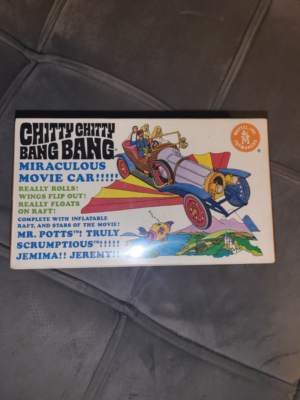1968 Mattel chili chili bang bang car Complete sealed HTF