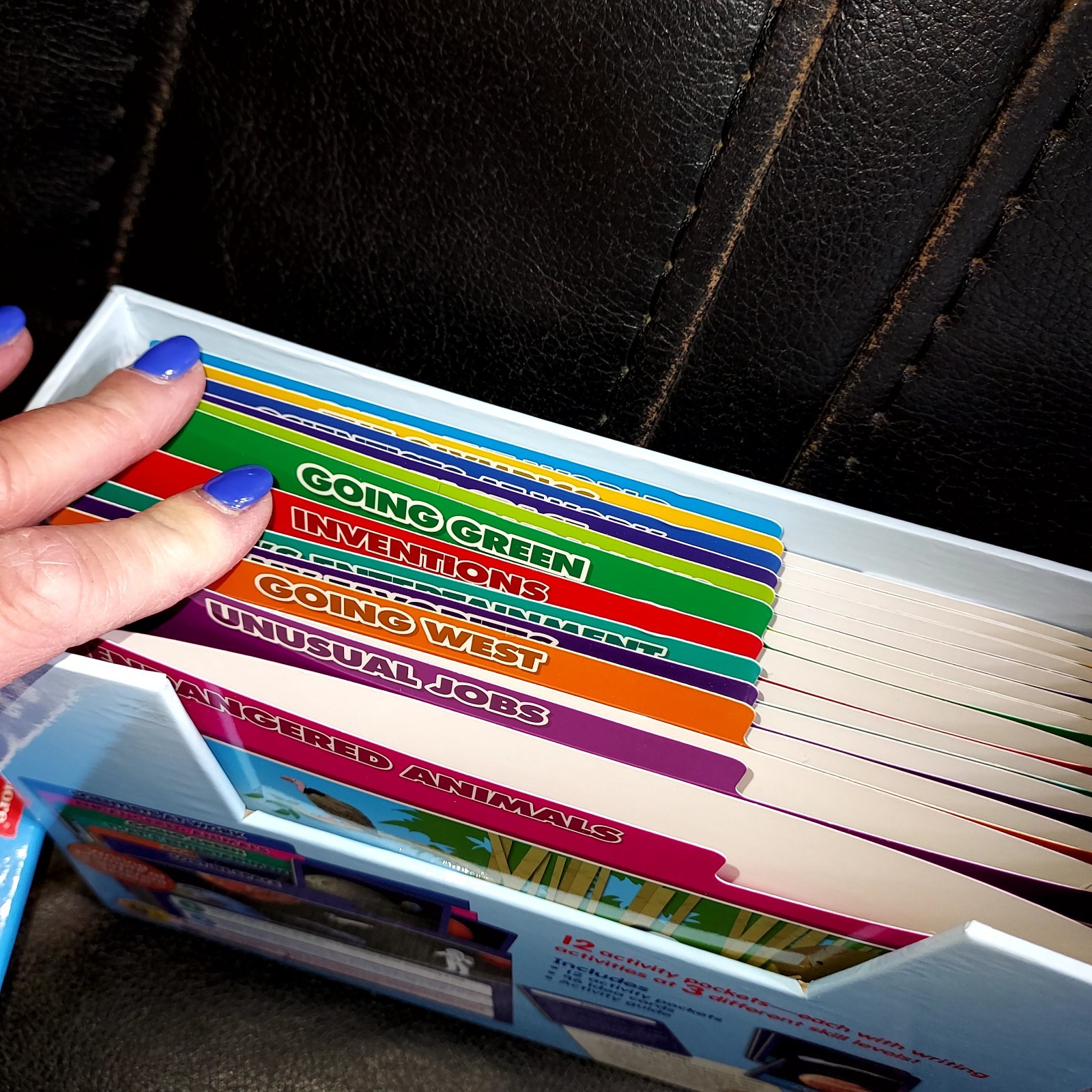 Lakeshores Ready to Write Activity Pockets Grades 4-5 Projects Homeschool ext.