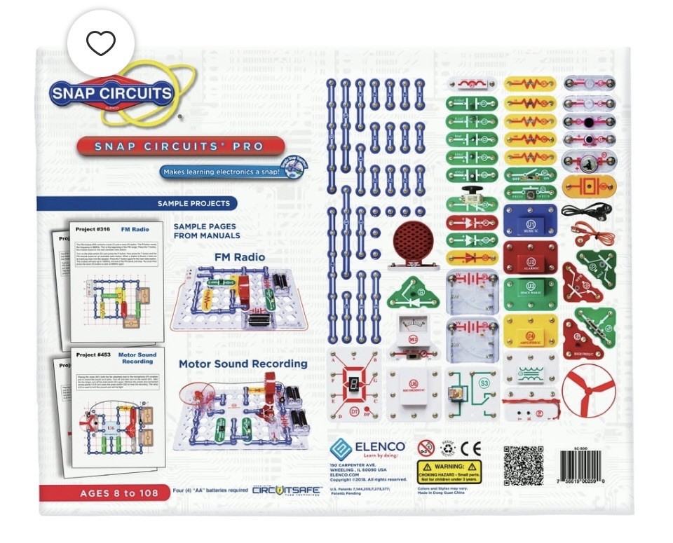 Elenco Snap Circuits Pro 500 in 1 Electronics Exploration Kit SC-500 BRAND NEW!