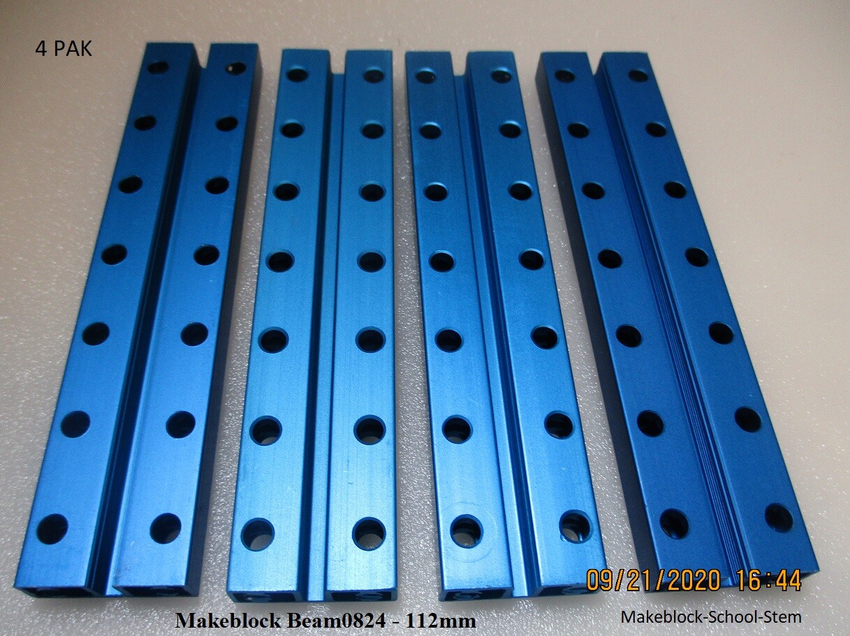 4 PAK * Makeblock Beam 0824-112 24mm x 112mm * 6061 aluminum