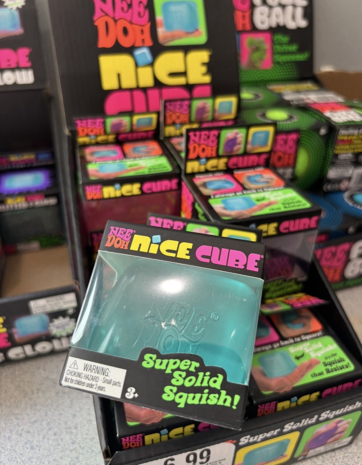 Needoh Nice Cube – Blue 100% Seller Rating