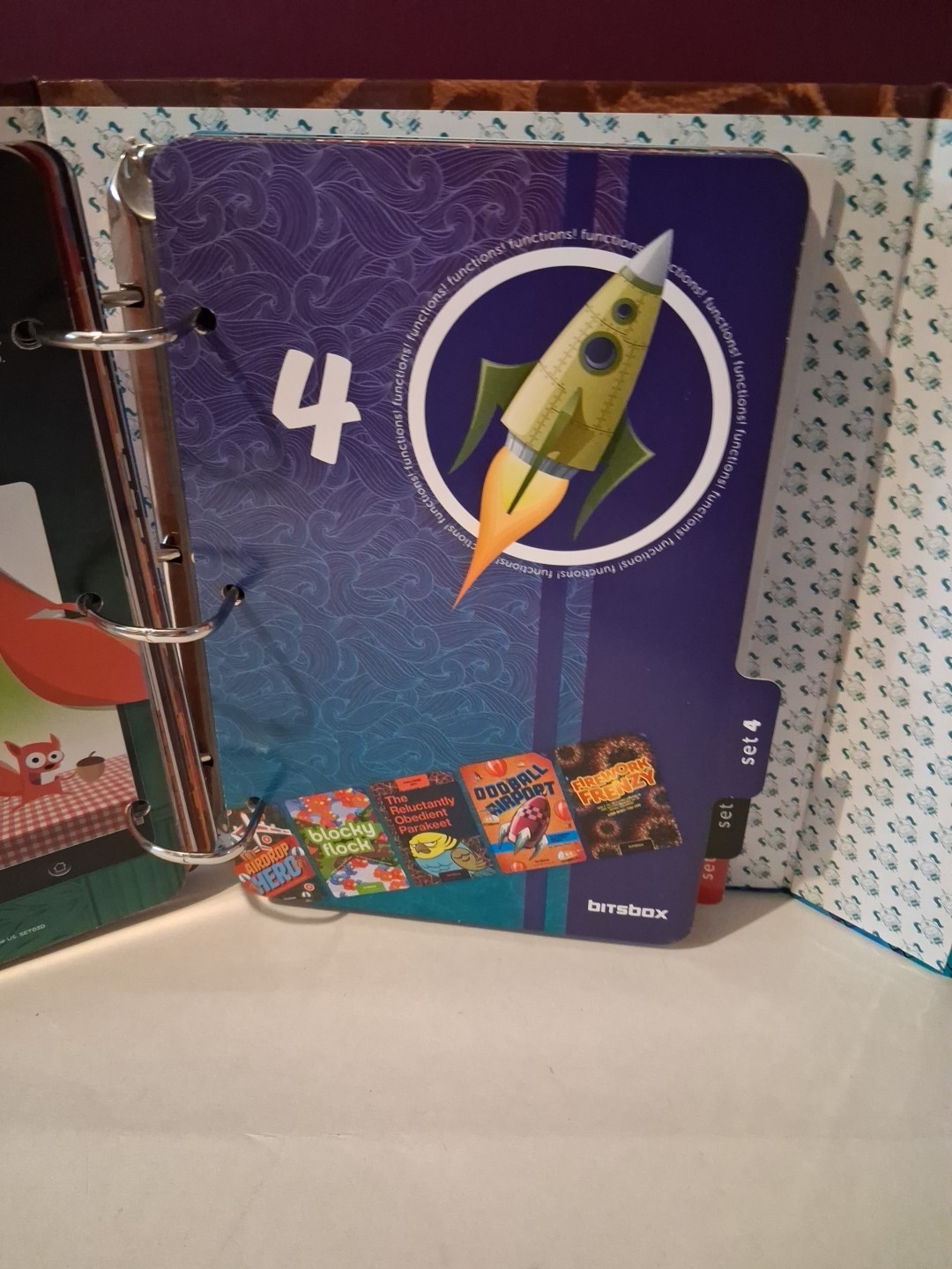 Bitsbox Apper Keeper Binder Volume 1 Sets 1-6 Coding for Kids Homeschool