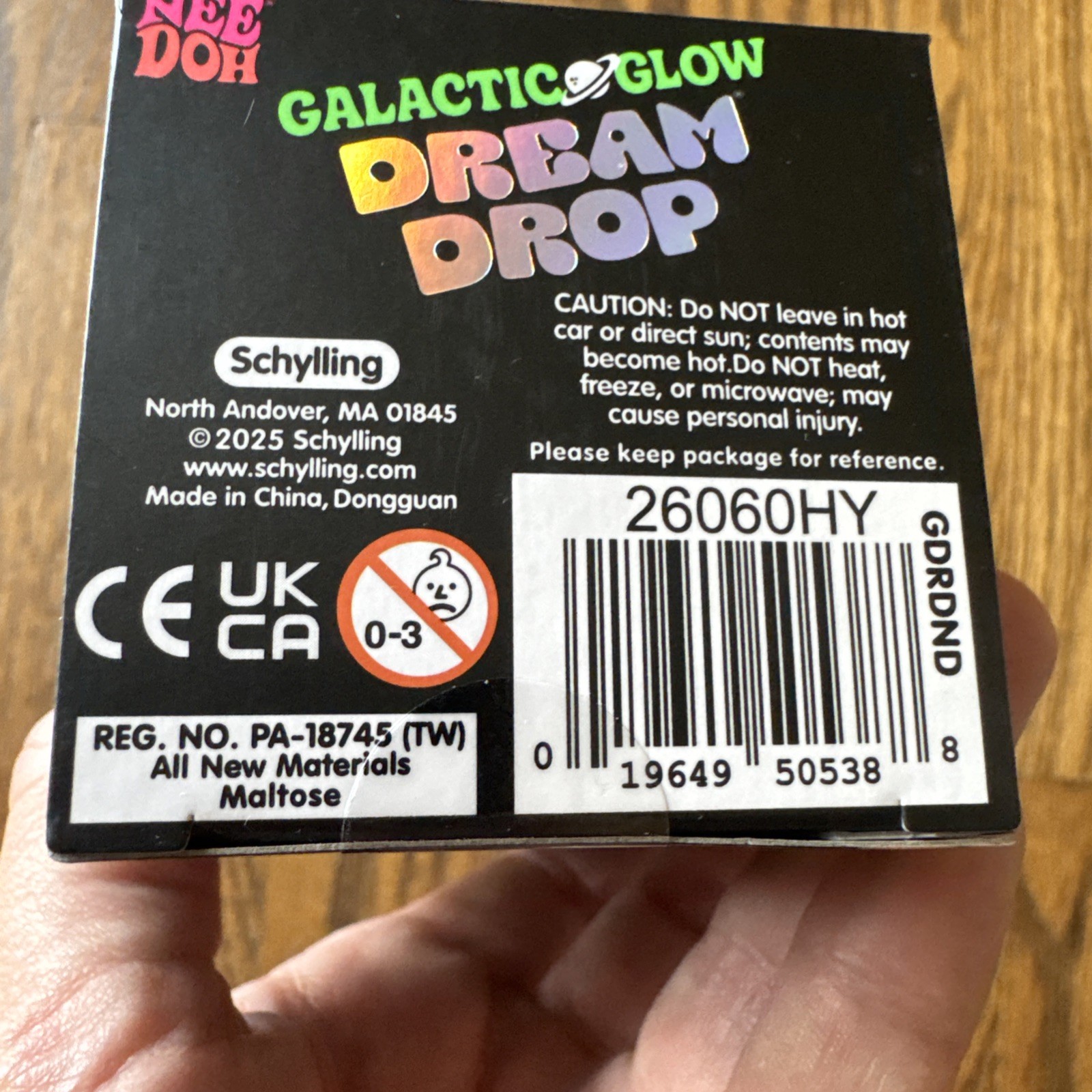 Needoh Galactic Glow Dream Drop – Green – RARE – AUTHENTIC – New & Unopened