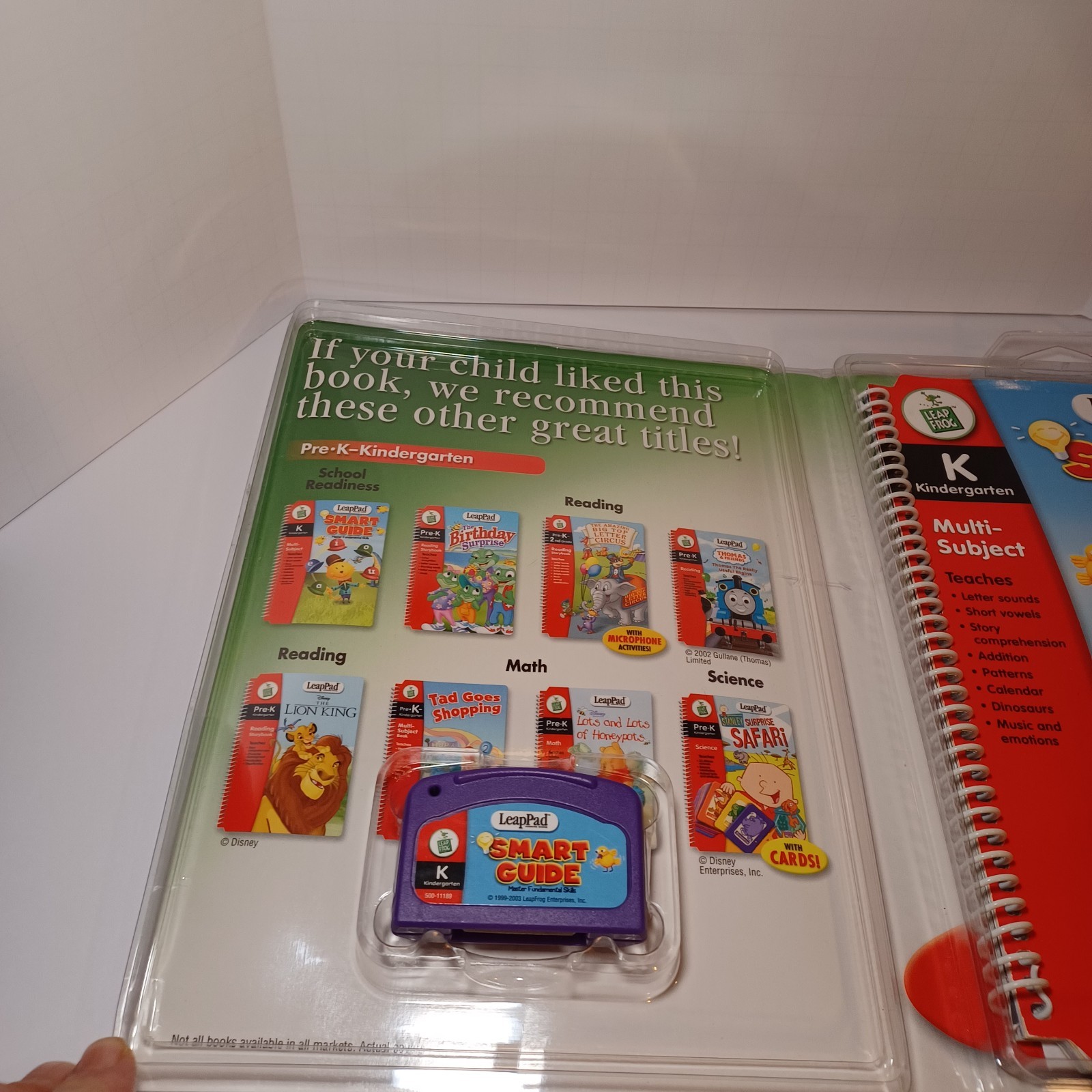 Leap Frog Leap Pad 1 Books and Cartridges Different Versions Not Perfect See Pic