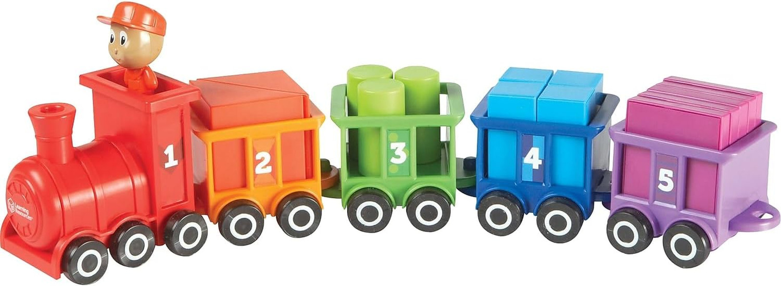 Count & Color Choo Choo, Interactive Train Learning Toy, 21 Pieces, Ages 2+