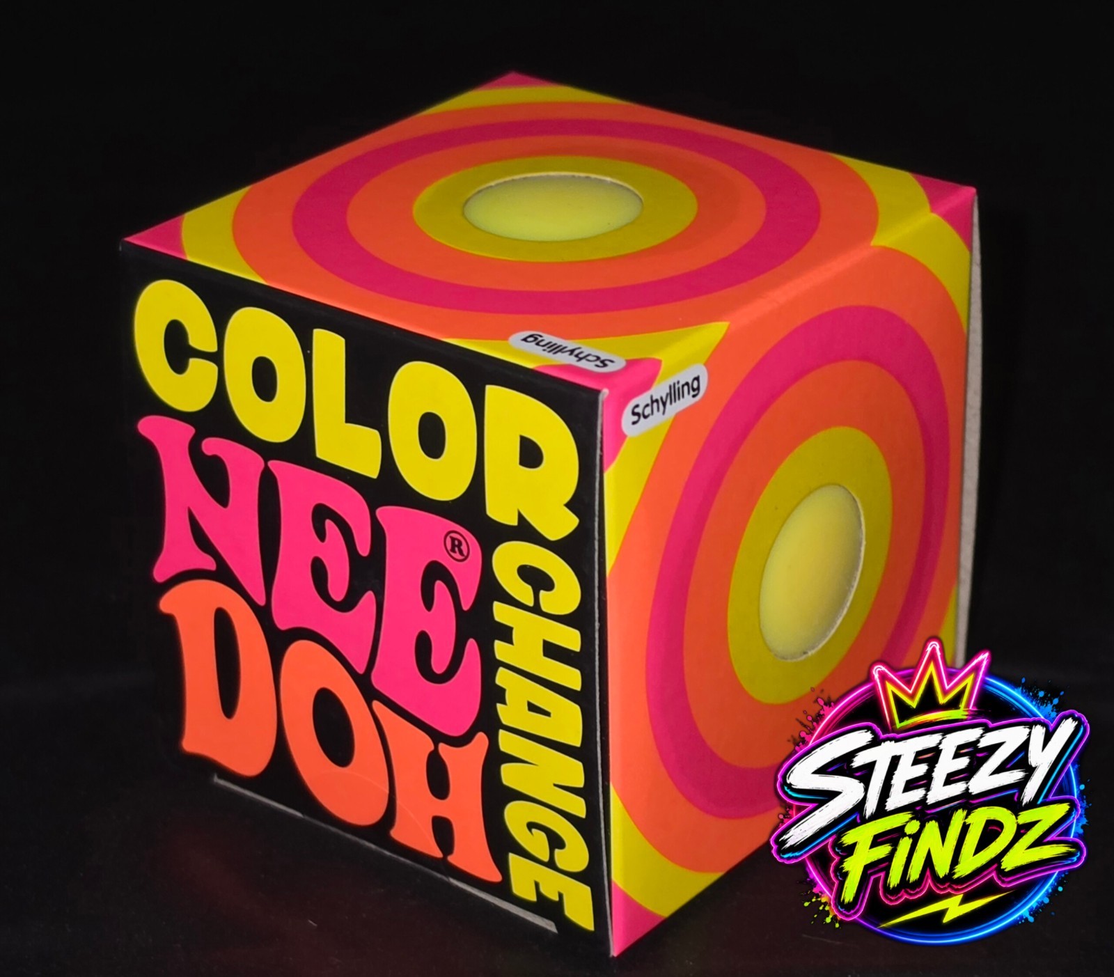 🔥 NeeDoh Color Changing – YELLOW – NEW SEALED – 100% Authentic