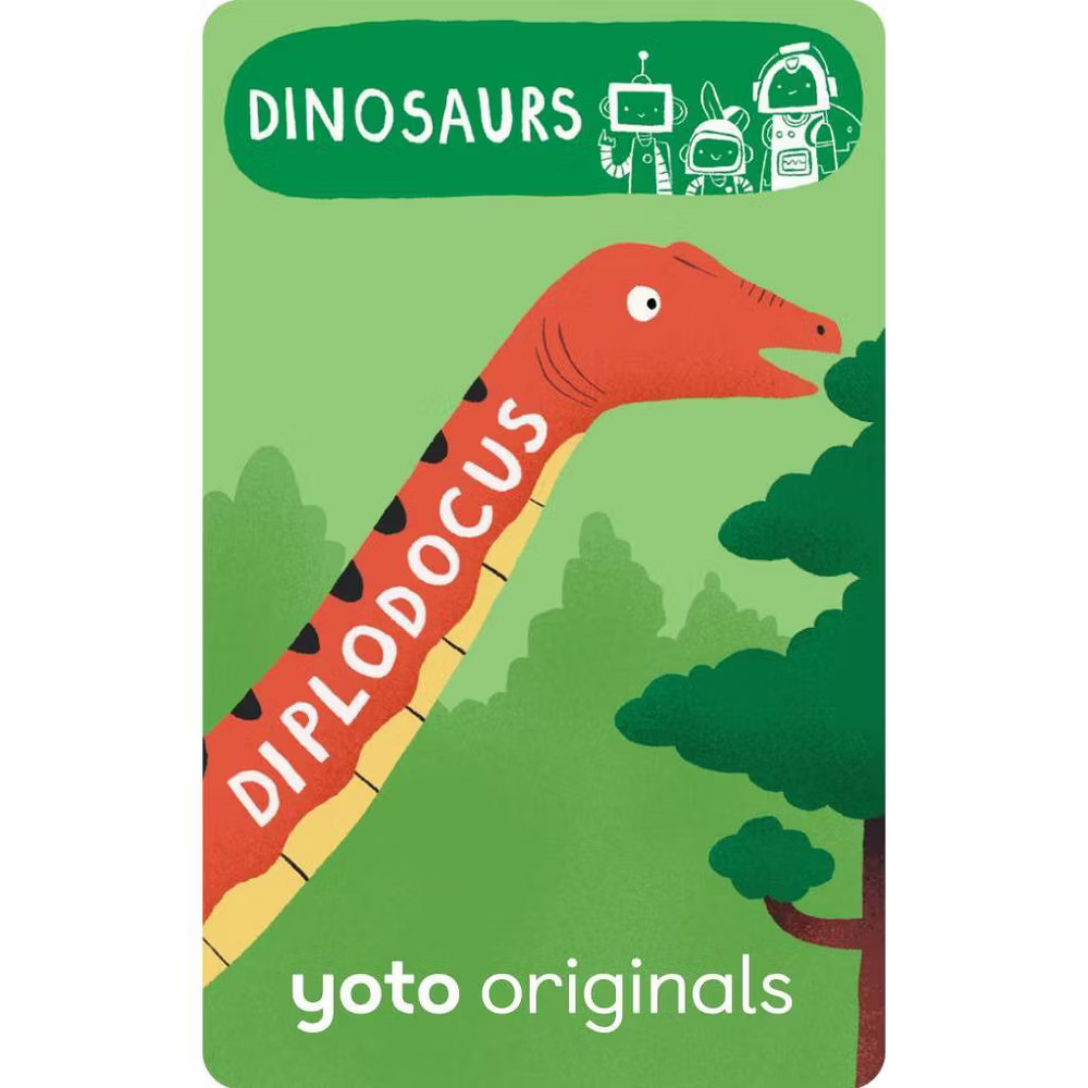 Yoto BrainBots: Dinosaurs Audio Card Collection (8 Card Pack): Educational