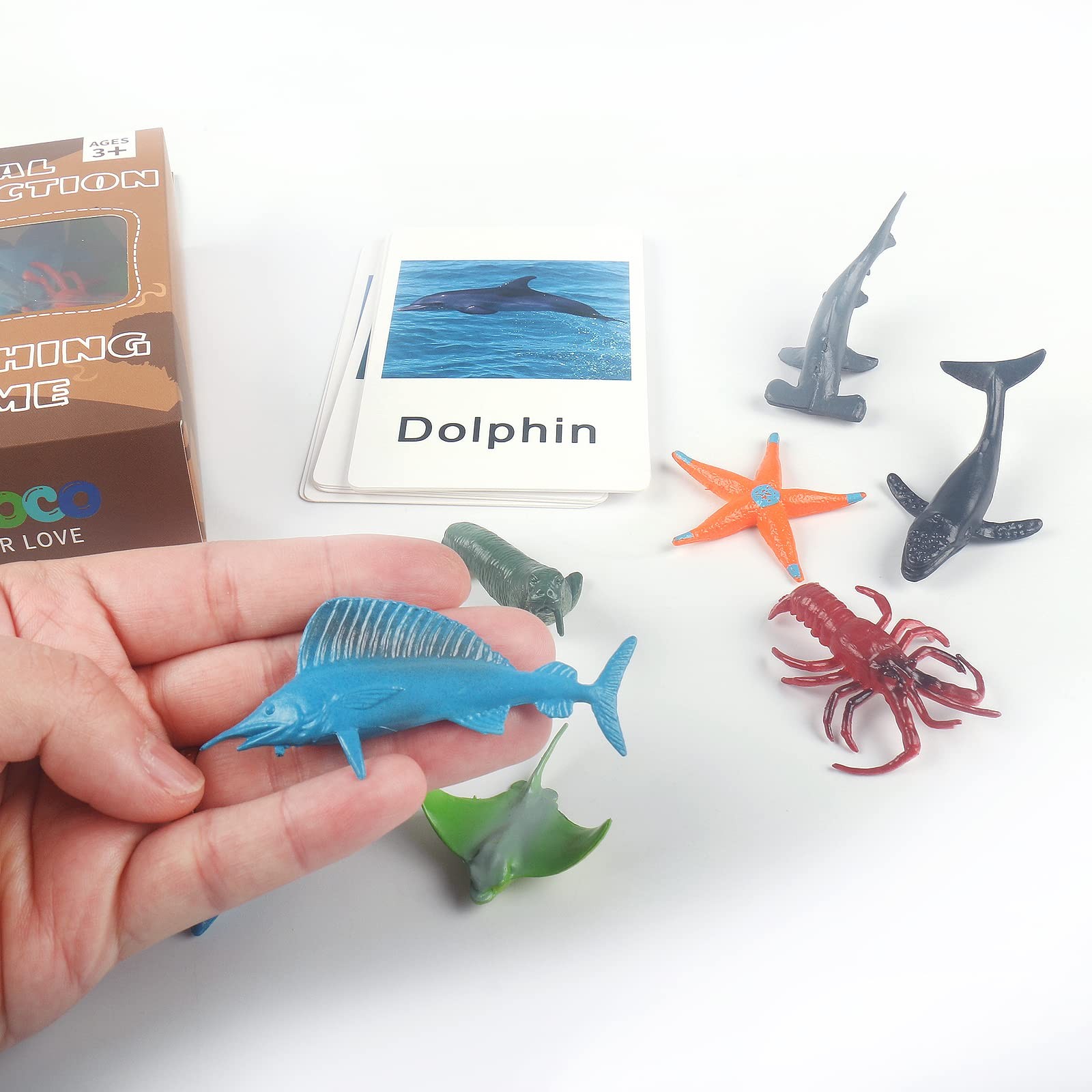 Montessori Animal Match Game Cards Marine Animal Matching Montessori Language…