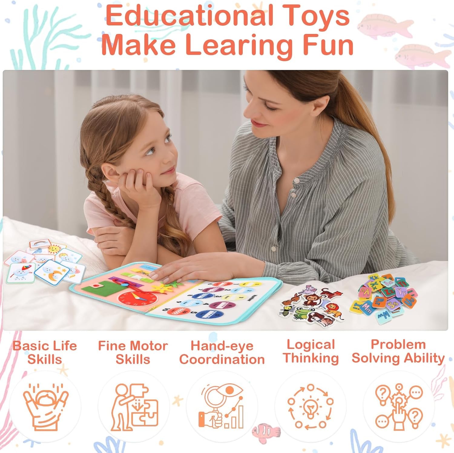 Board Montessori Toys for Toddlers 1-3 Year Old Educational. Teefrye awesome toy