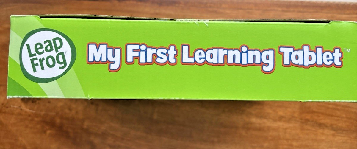 Leap Frog My First Learning Tablet Scout Ages 12M + Numbers Play Music Light Up