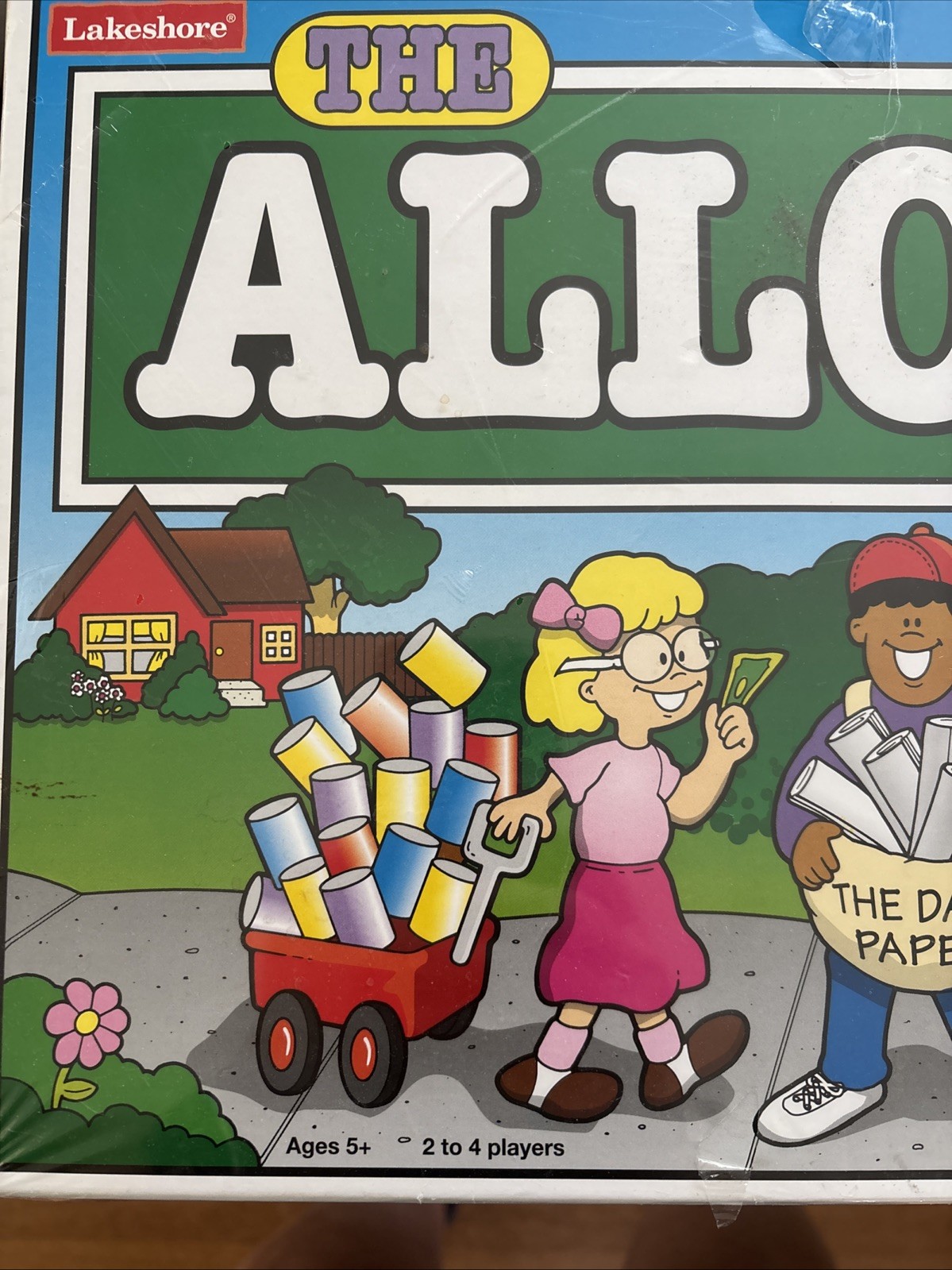 Lakeshore Learning Set Of 2 Board Games-Allowance Game And Outlast Reading Comp