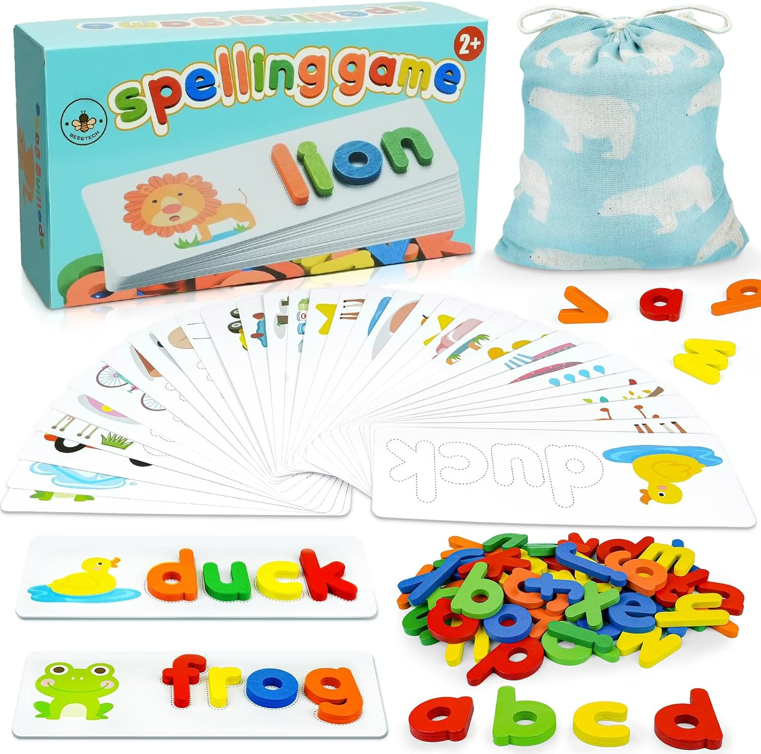 Spelling and Letter Matching Games for Educational Development in Toddlers