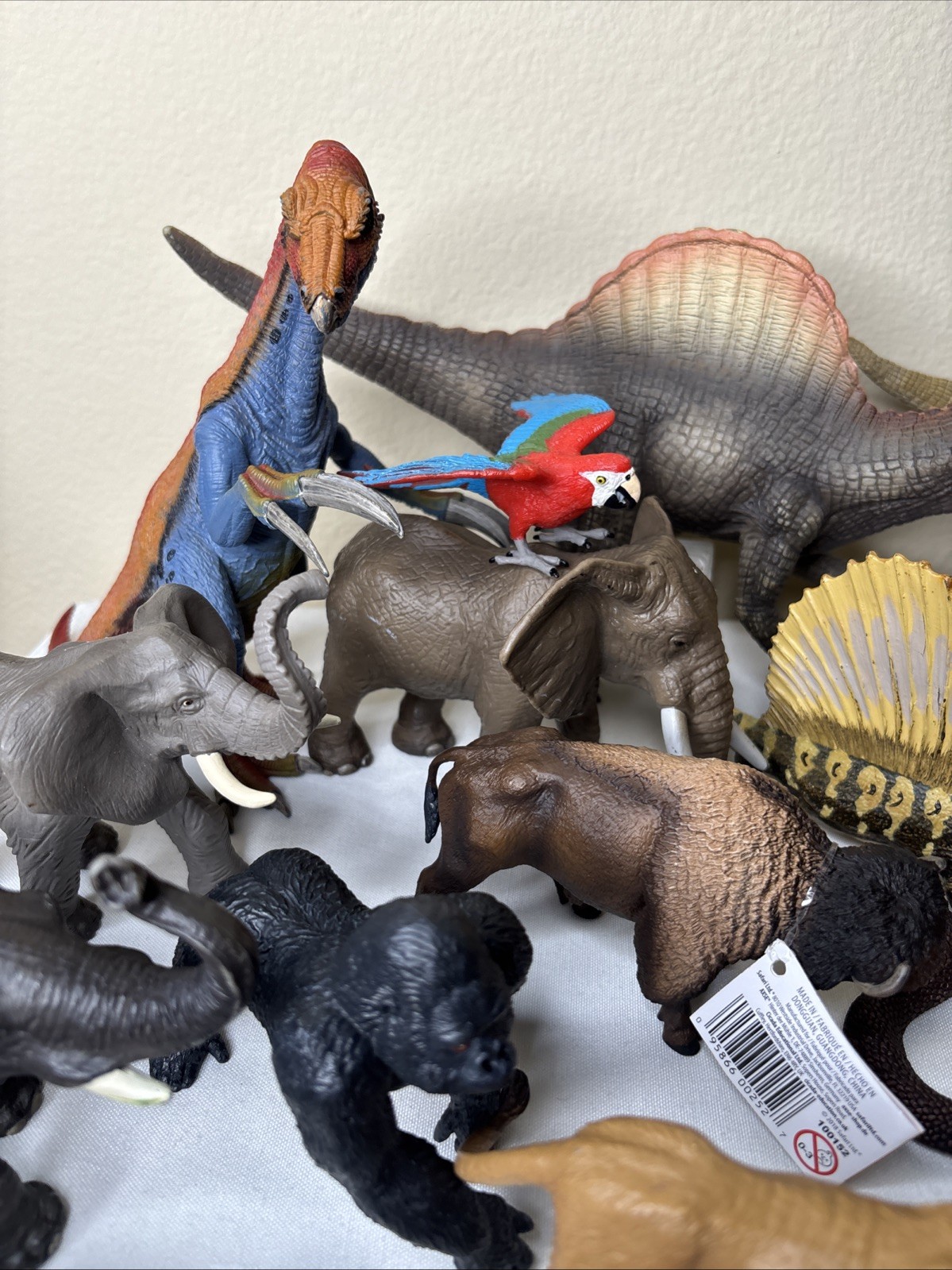 Lot of 88 Safari Ltd Schleich Dinosaur Forest Jungle Wildlife Collectible Models
