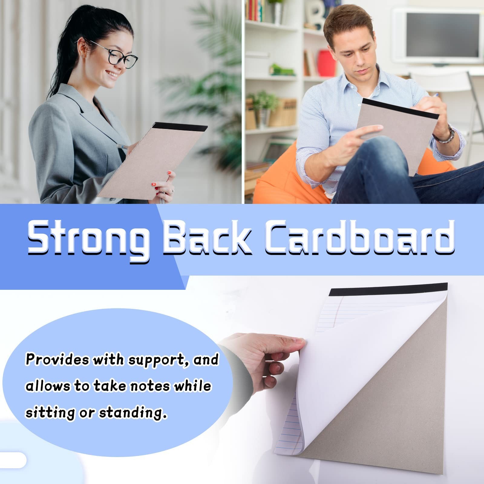 2 Pack Legal Pads Refills Note Pads, Writing Pads 8.5 x 11 Inches, Memo Pads …