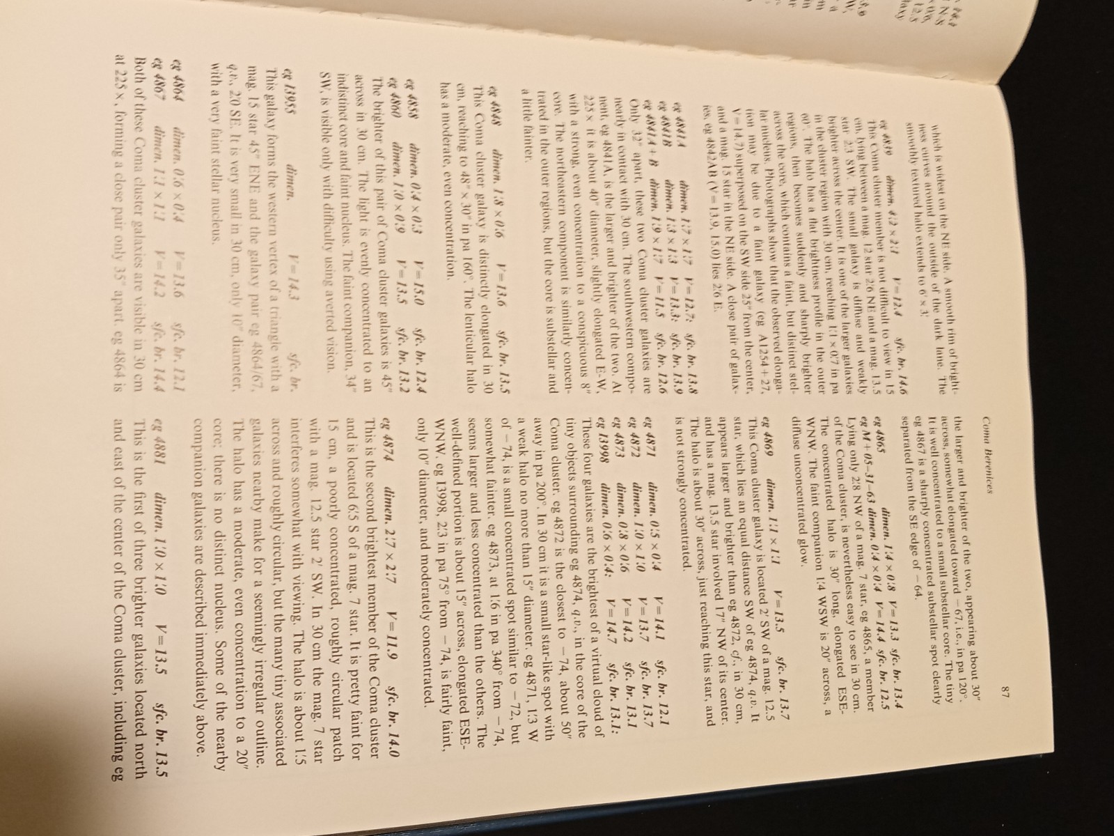Observing Handbook Deep Sky Objects. Skiff. Luginbuhl. Good condition.