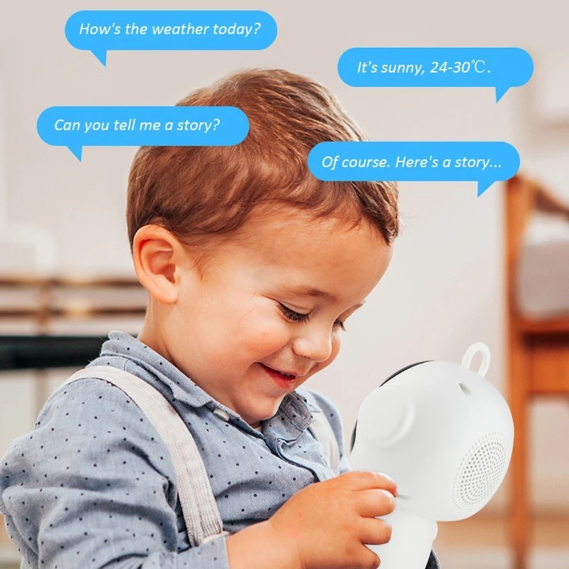 Tuya Smart AI Robot 61 Language Interactive Kids Learning Toy Voice Control Gift
