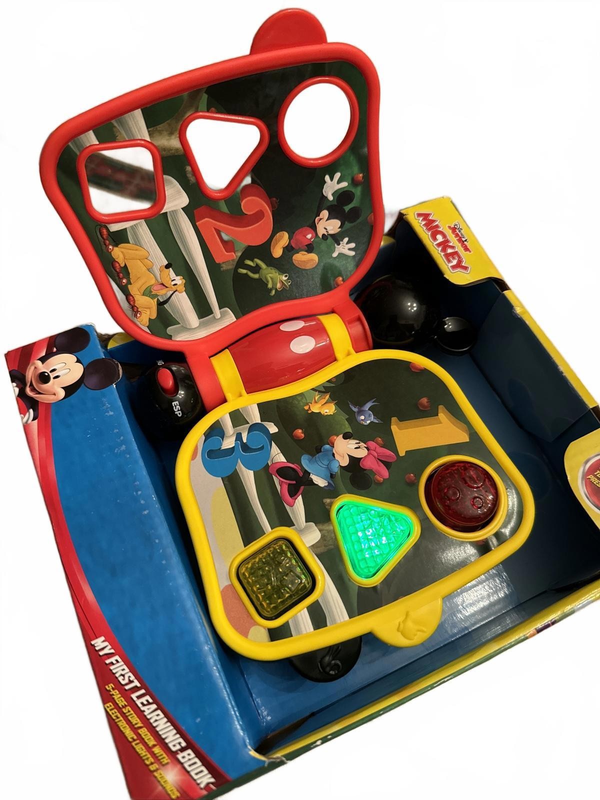 Disney My First Learning Book Age 12M+ 907876 Battery Included! Lights/sounds
