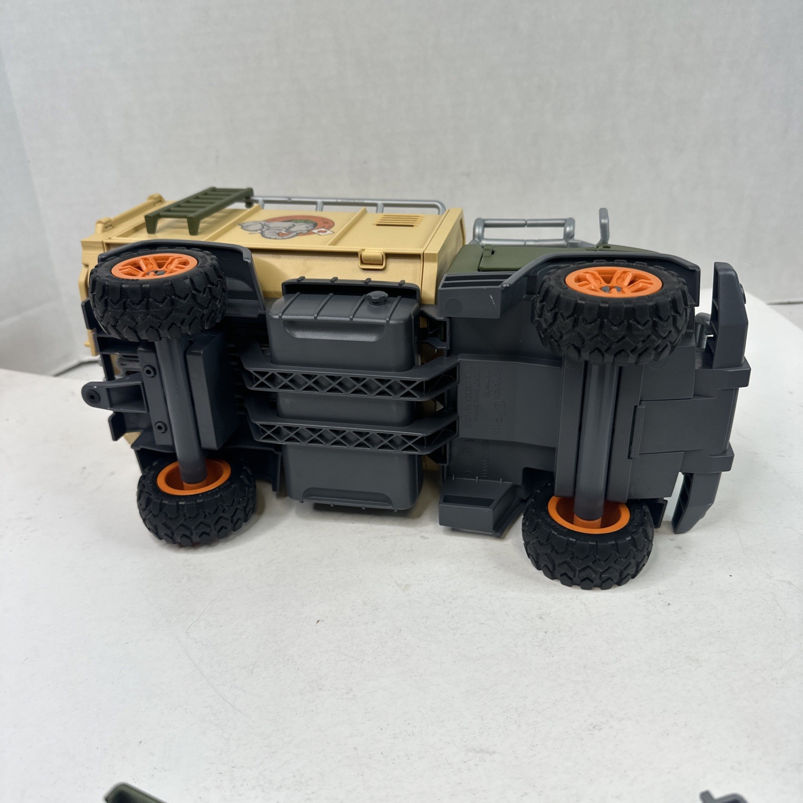 Schleich Animal Rescue Truck, ATV W/Wagon, Figures, Cages