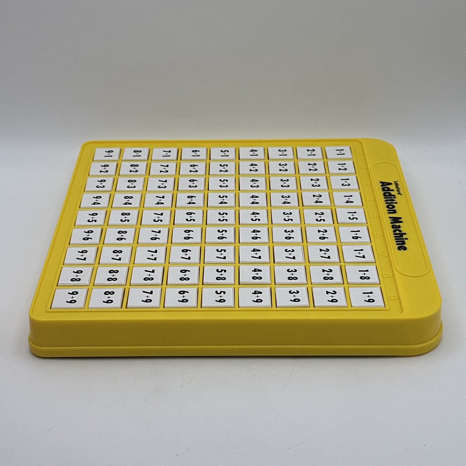 Lakeshore Addition Machine In Box Math Educational Tool Push Button Home School