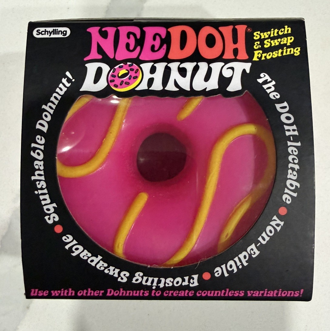 Schylling Nee Doh Dohnut Squishable