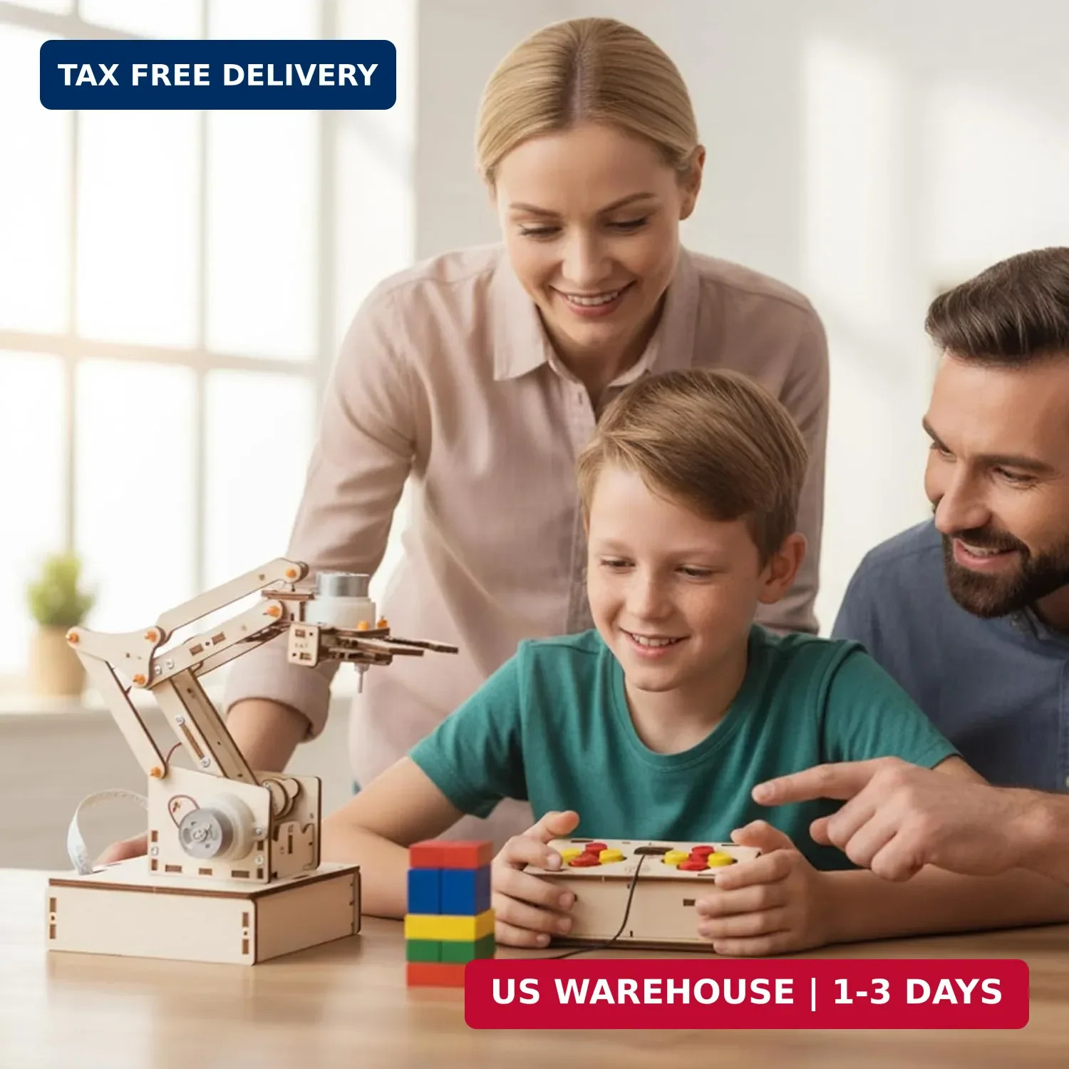 Robot Arm Kits Robotics for Kids Ages 8-12-14-16 Teens Adults STEM Toys Building
