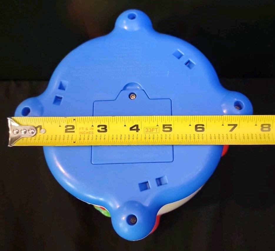 Leapfrog Learning Drum Educational Musical Lights Sounds ABC 123 Vintage 2001