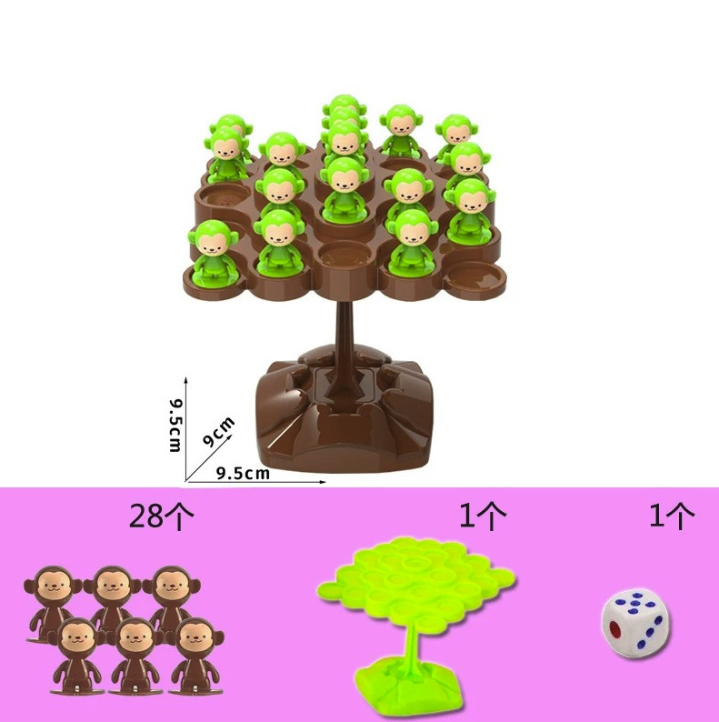 1set Monkey Balance Math Toy Kids Learning Scale Counting Game – NEW
