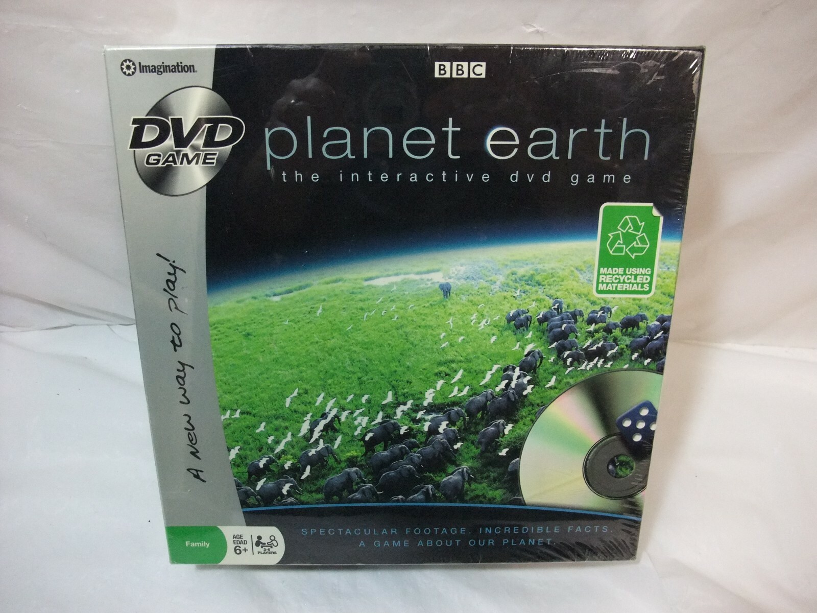 BBC Planet Earth the Interactive DVD Game – New sealed. -Imagination