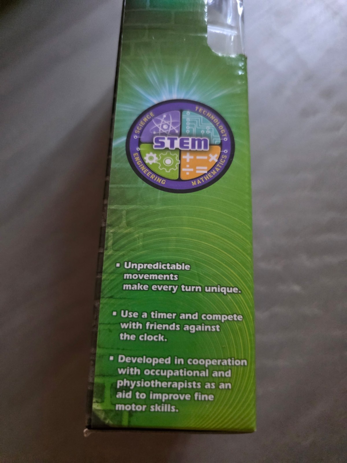 Excite Glow in the Dark Tactile Sensory Toy for Ages 4 and Up Coordination Game
