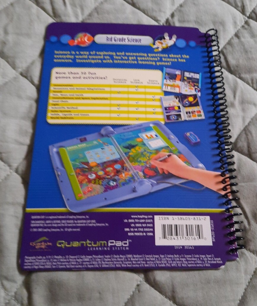 Quantum Leap Quantum Pad 3rd Grade Science Ages 8 And Up Fun-damentals Series