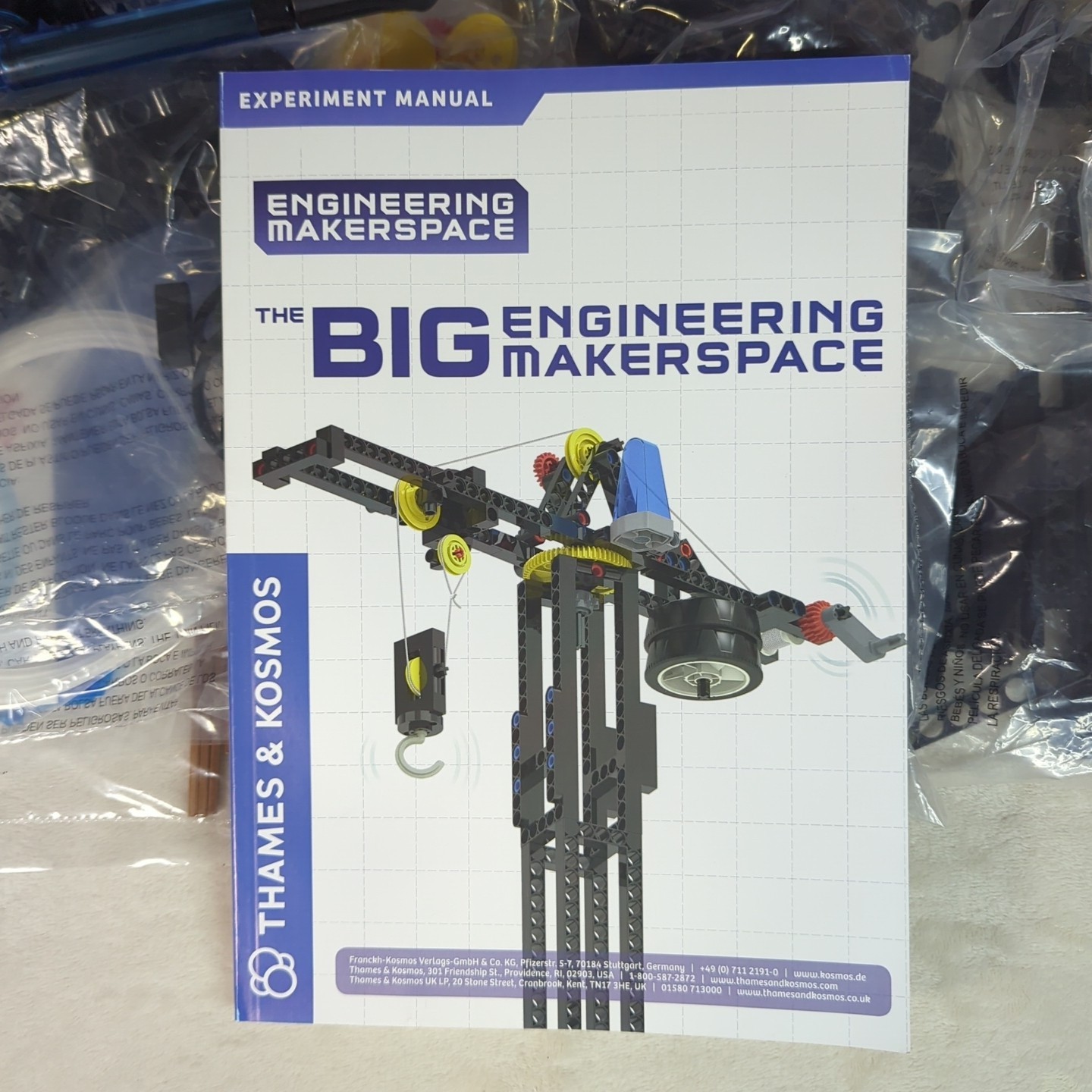 The Big Engineering Makerspace STEM Experiment Kit Thames & Kosmos Open Box