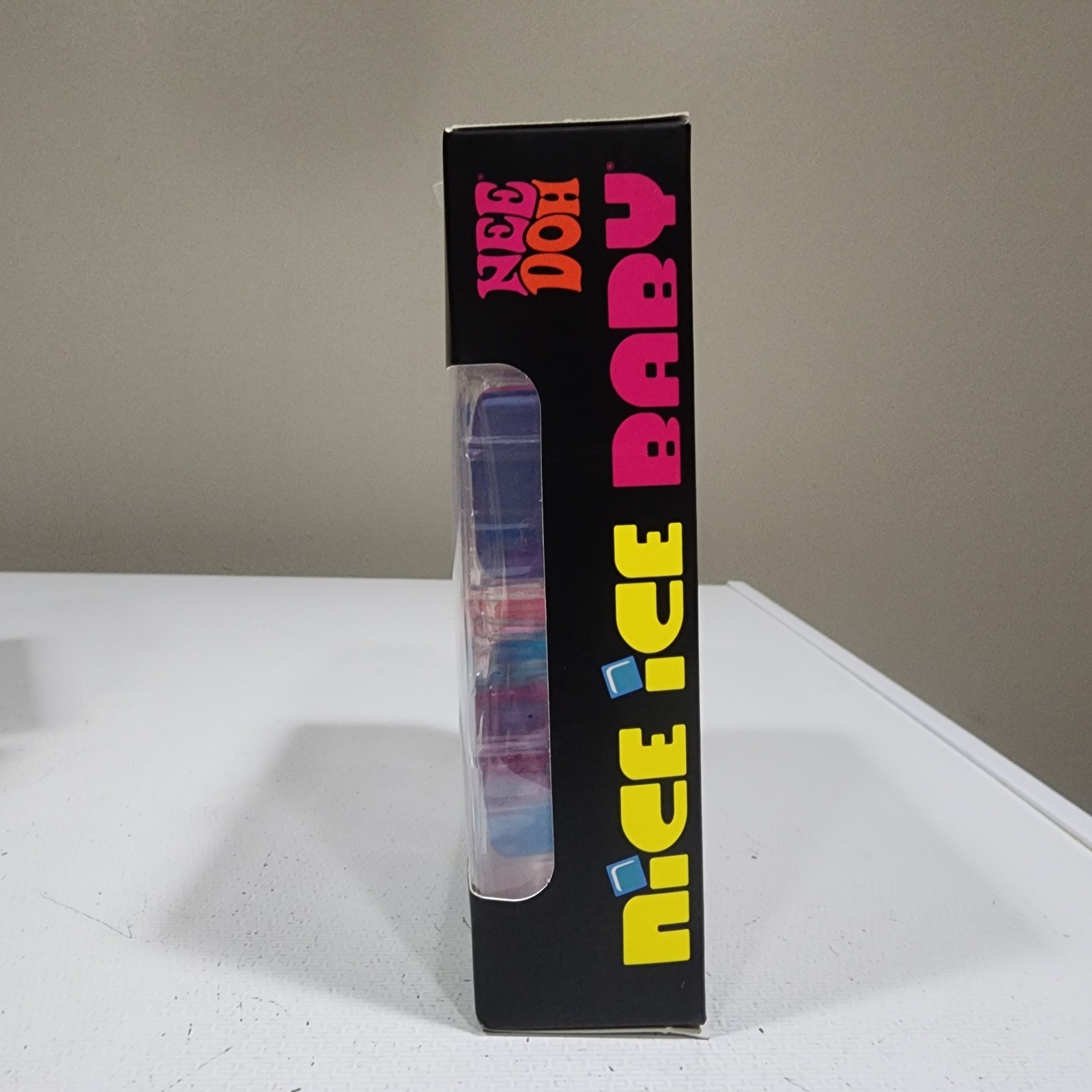 NeeDoh Nice Ice Baby 4 pack, Set of Four Nee Doh Mini Nice Cube Pink Blue Purple