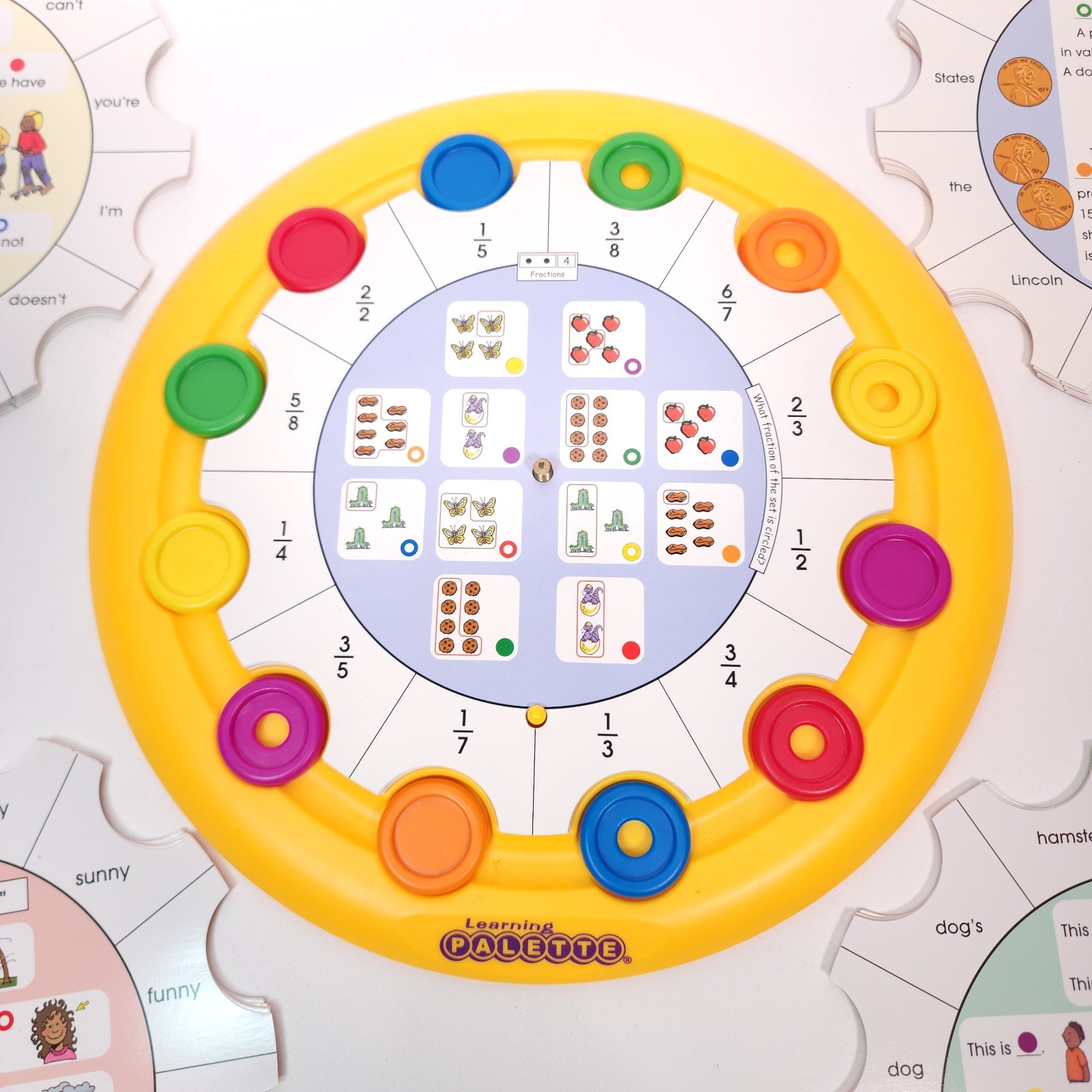 Learning Palette Base Vocab Capitalization Puctuation Reading Comp Fractions