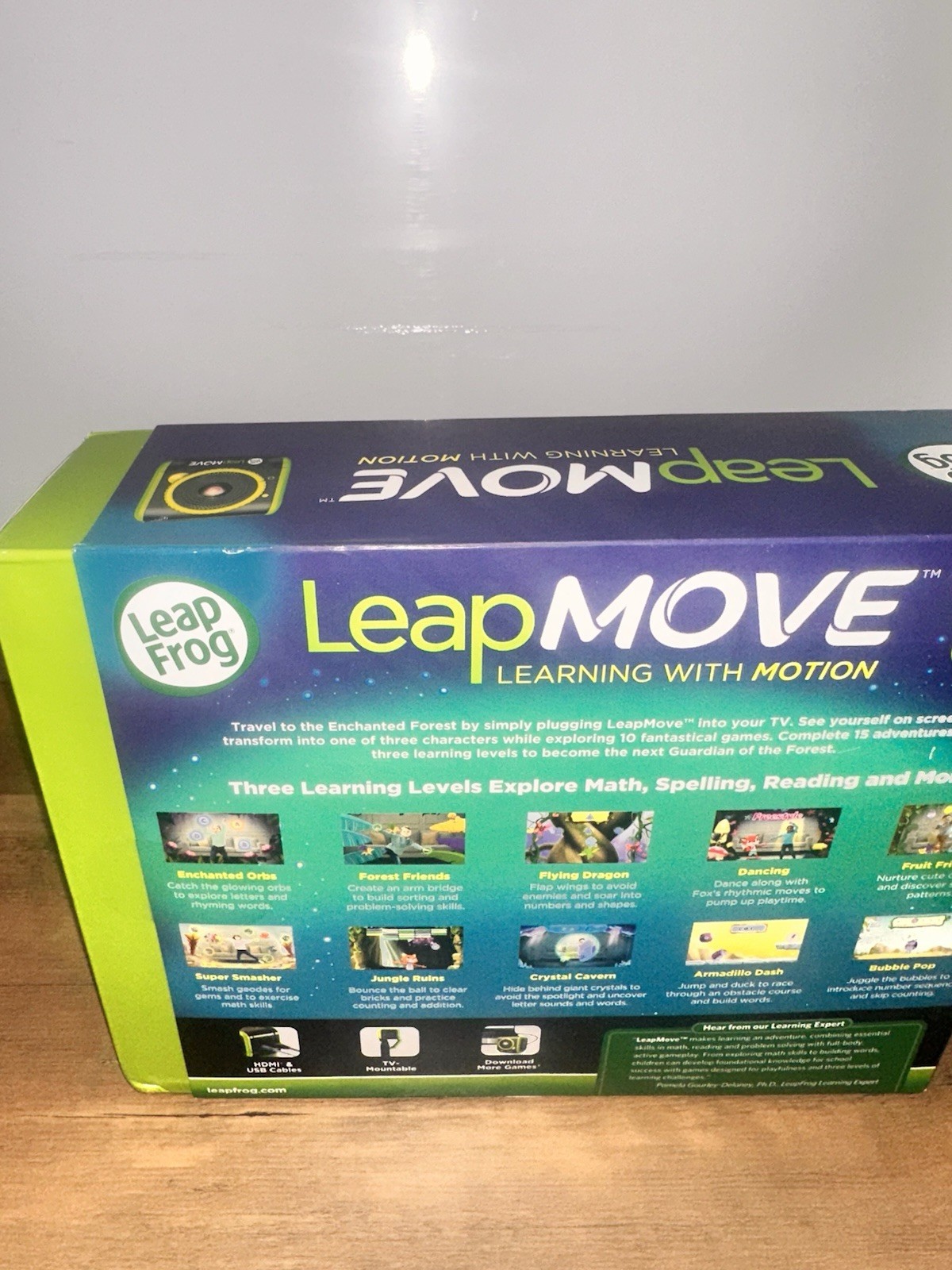 NEW Leap Frog LeapMove Learning Video Game System 25 Preloaded Games Sealed