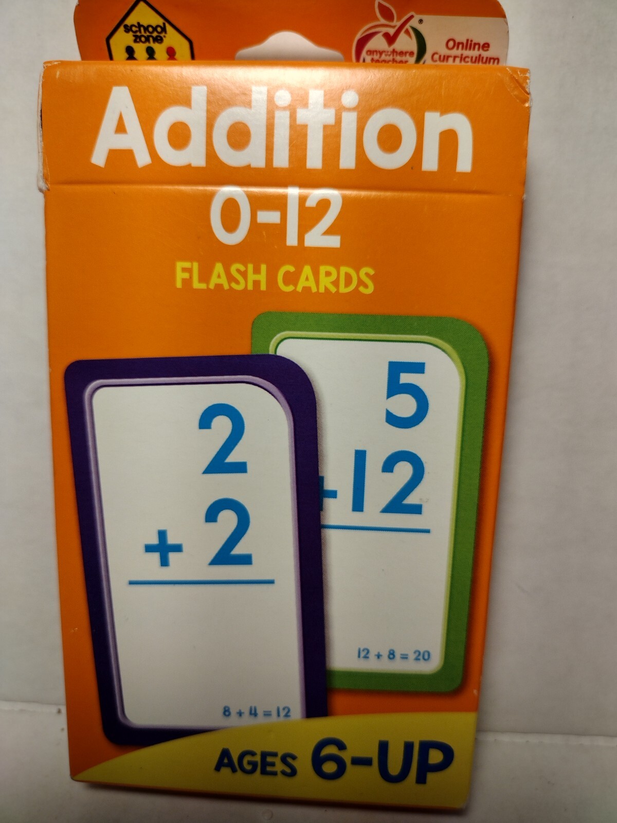 Alphabet Addition Sight Words Multiplication Flash Cards Deck Home School Lot
