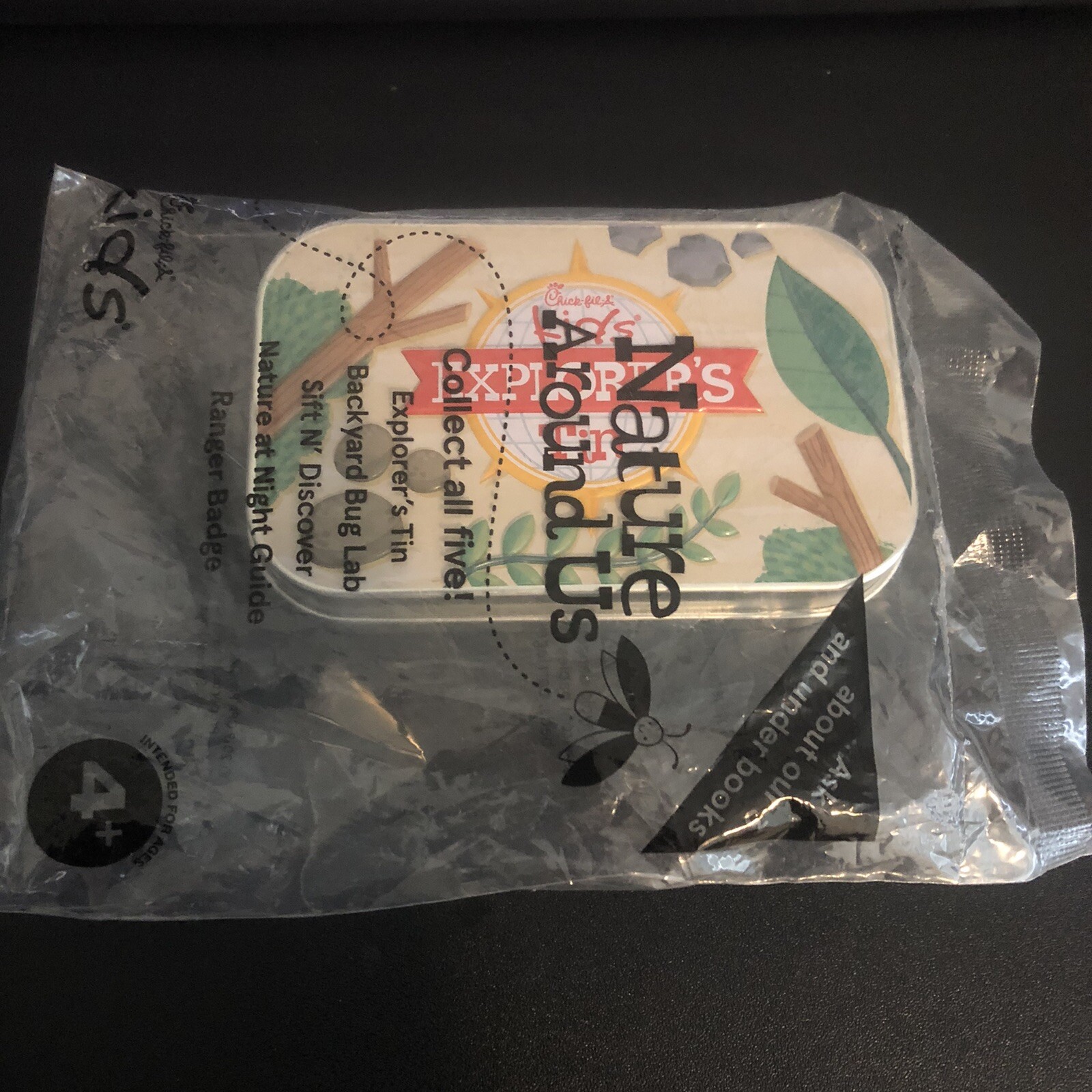 2019 Chick Fil A Nature Around Us Kid Meals Toy Kids Explorer’s Tin New