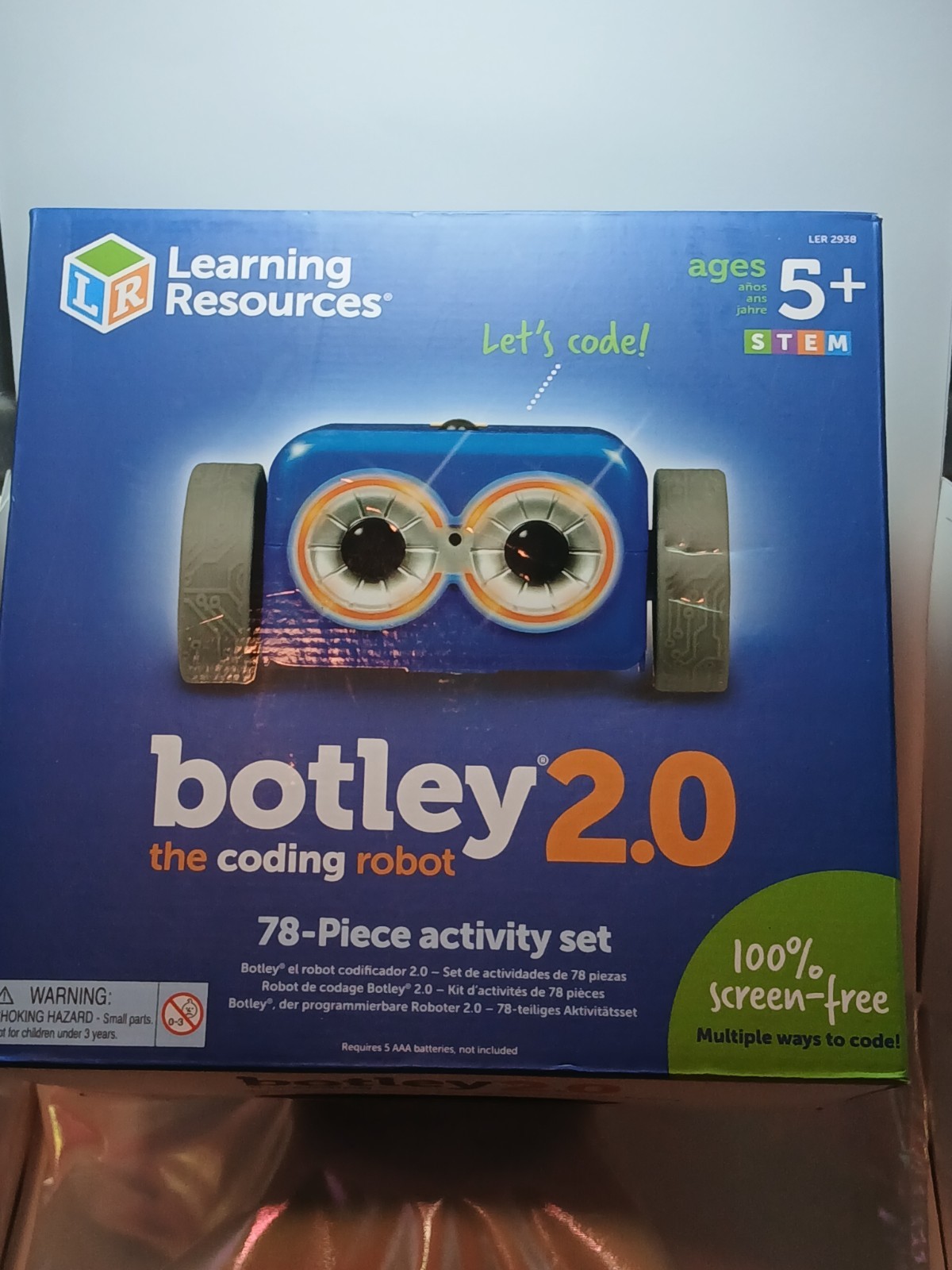 Learning Resources Botley the Coding Robot 2.0, STEM Toy, Ages 5+