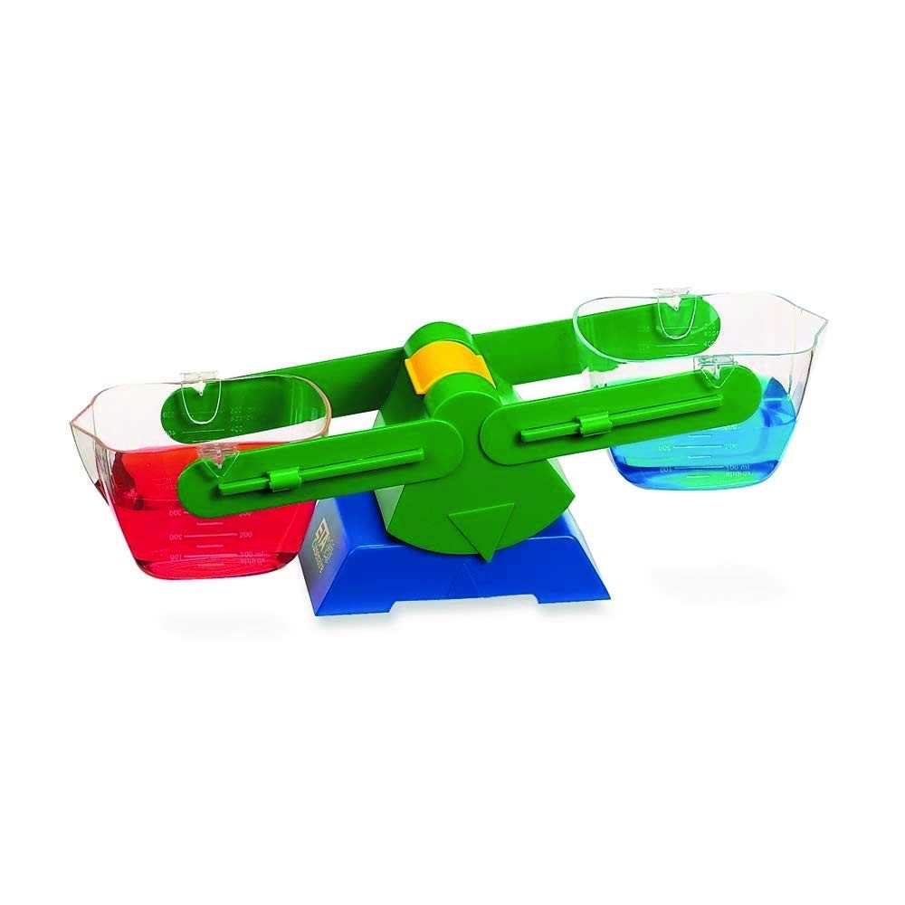 Hand2Mind Plastic Bucket Balance For Kids Ages 5-8 Hands-On Way To Learn About