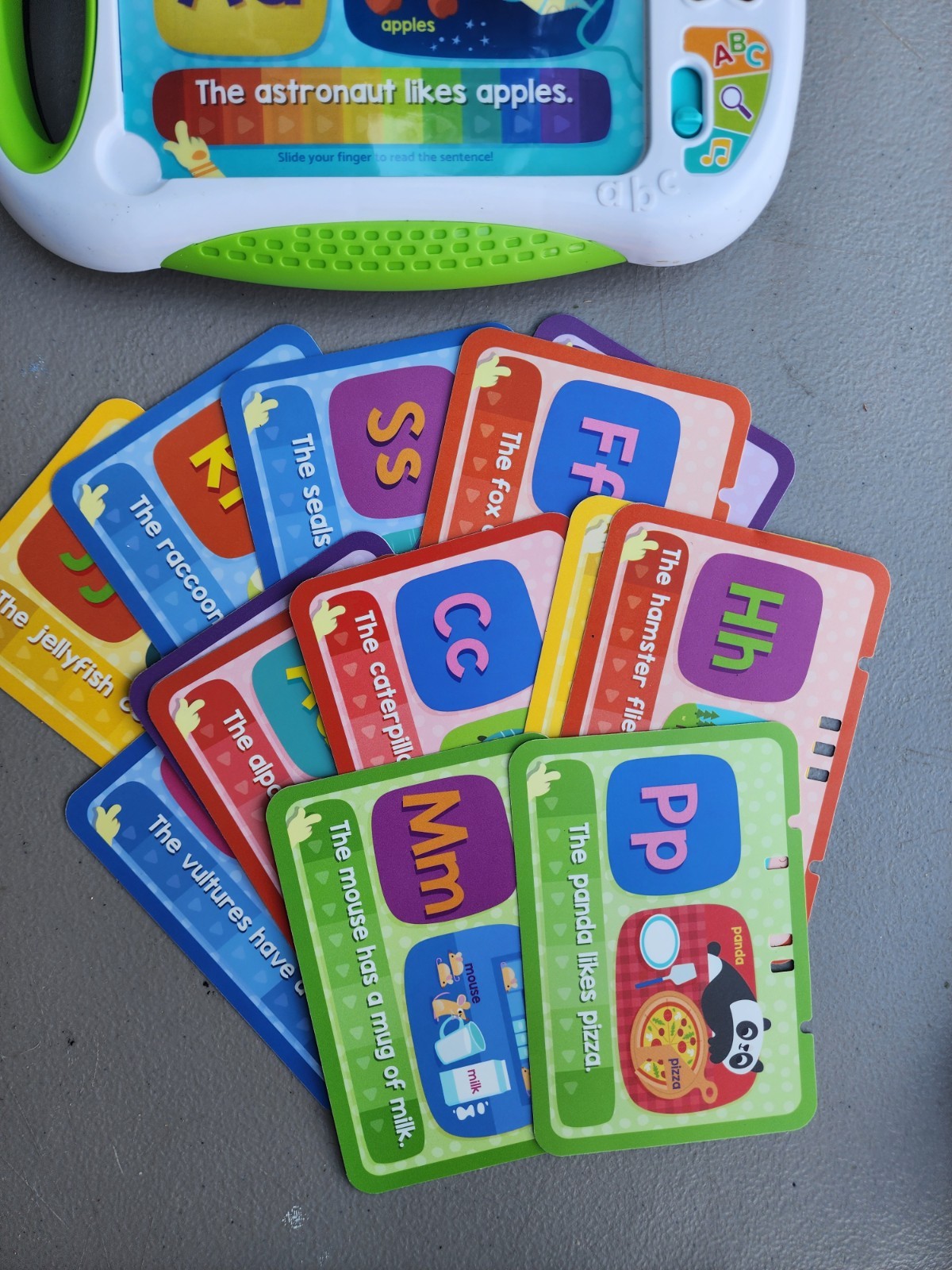 LeapFrog Slide-To-Read ABC Slide it Sound It Leap Frog Learn Reading