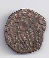 ANCIENT India Chola Bronze coin,circa 1050
