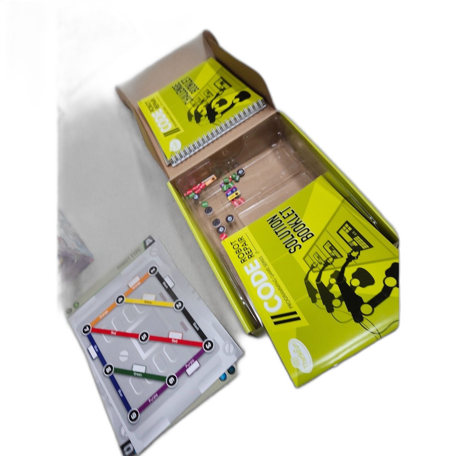 ThinkFun CODE: Robot Repair Programming Logic Game STEM
