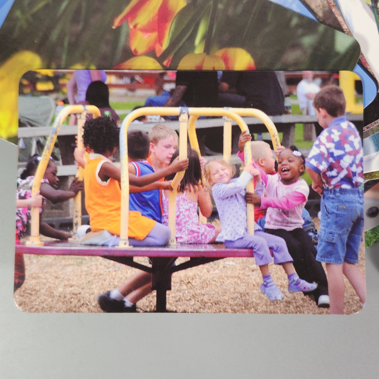 Learning Concepts Learn To Talk About Pre-K Speech Autism Photo Plash Cards Lot