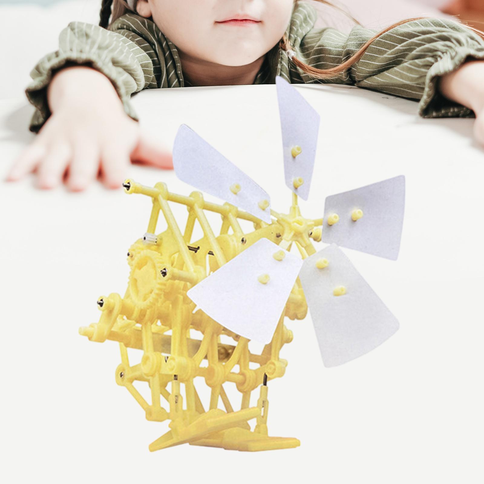Diy Youth Birthday Toy Production for Wind Power Generation