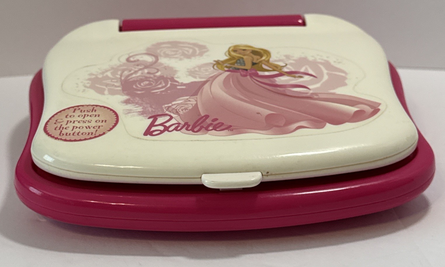 Barbie Little Learner Laptop 8 Programs Interactive Numbers & Letters – Works!