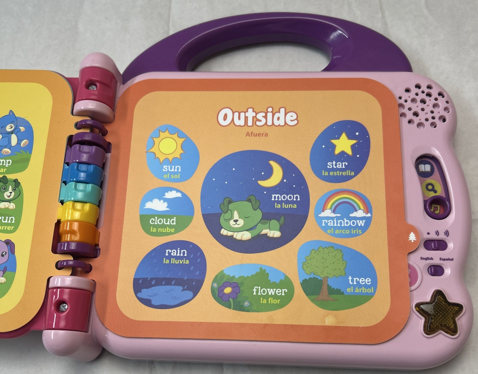LeapFrog Scout & Violet 100 Words Interactive Baby Book Learning Toy Preschool